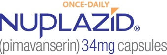 NUPLAZID pimavanserin 34mg logo